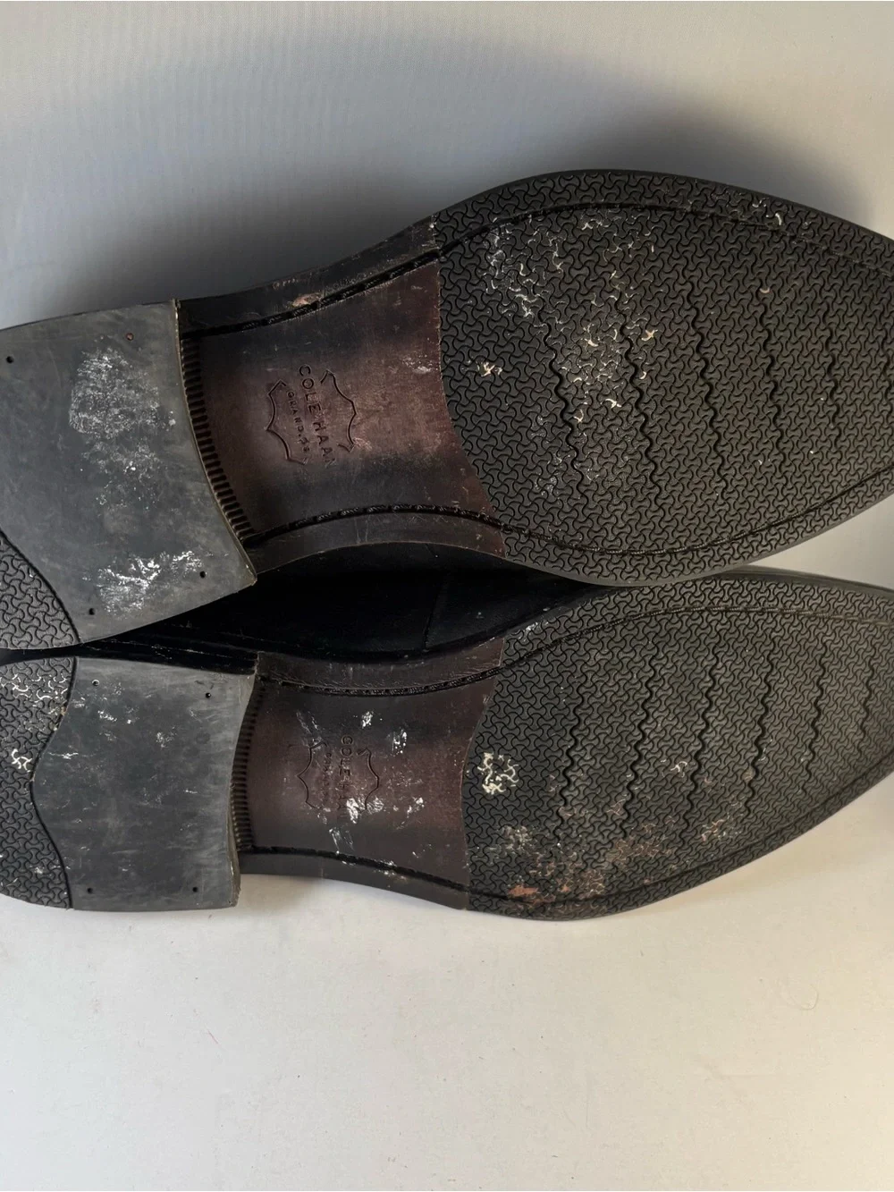 Cole Haan C29037 Size 8 M‎ Men's Warner Grand Penny Loafer Black Leather
